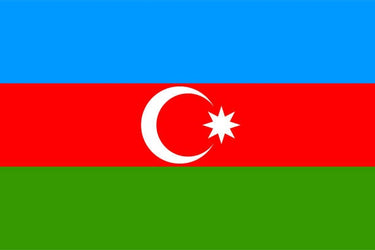 Azerbaijan Flag 15x22cm